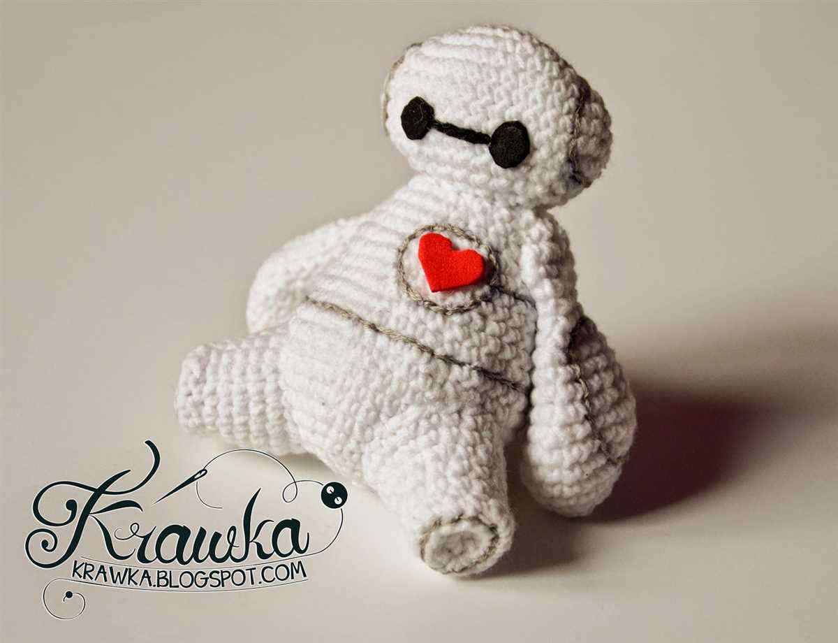 Baymax knitting pattern free