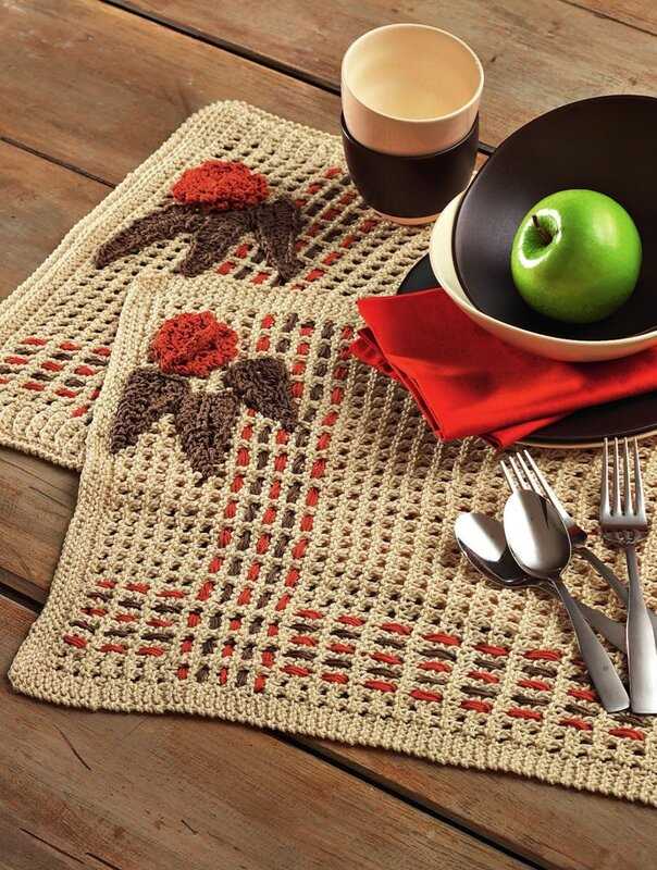 Knitted placemat patterns free