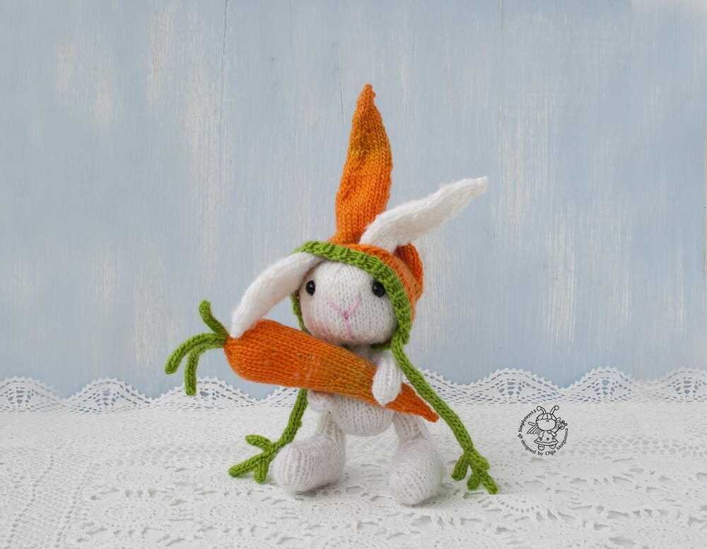 Carrot knitting pattern