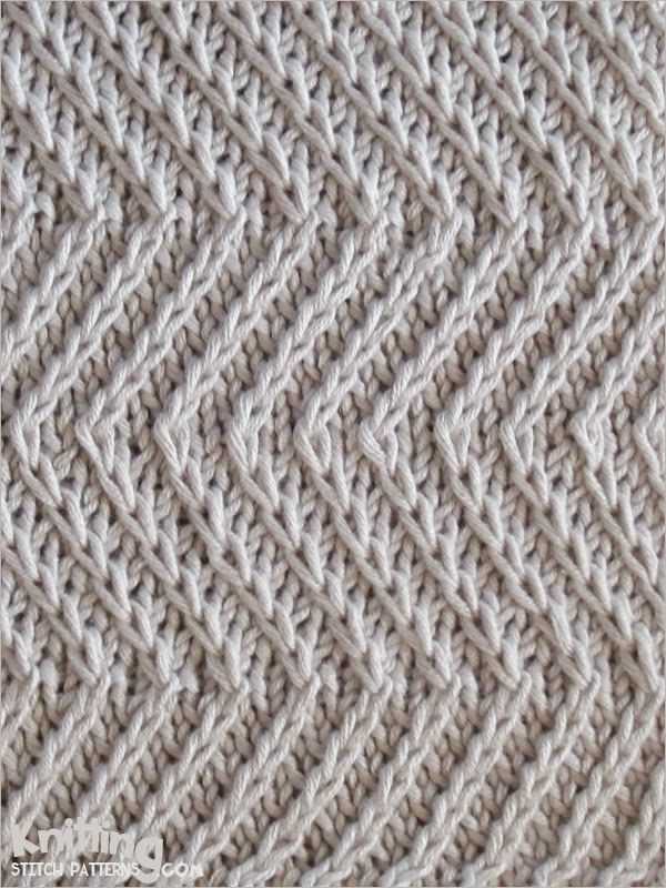 Barfi stitch knitting written pattern
