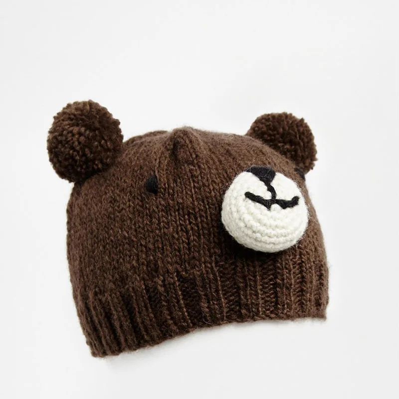 Bear ears hat knitting pattern