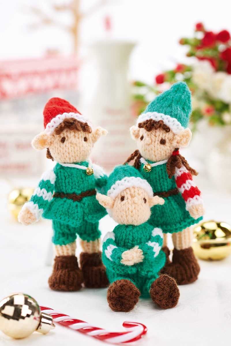 Beginner christmas knitting patterns