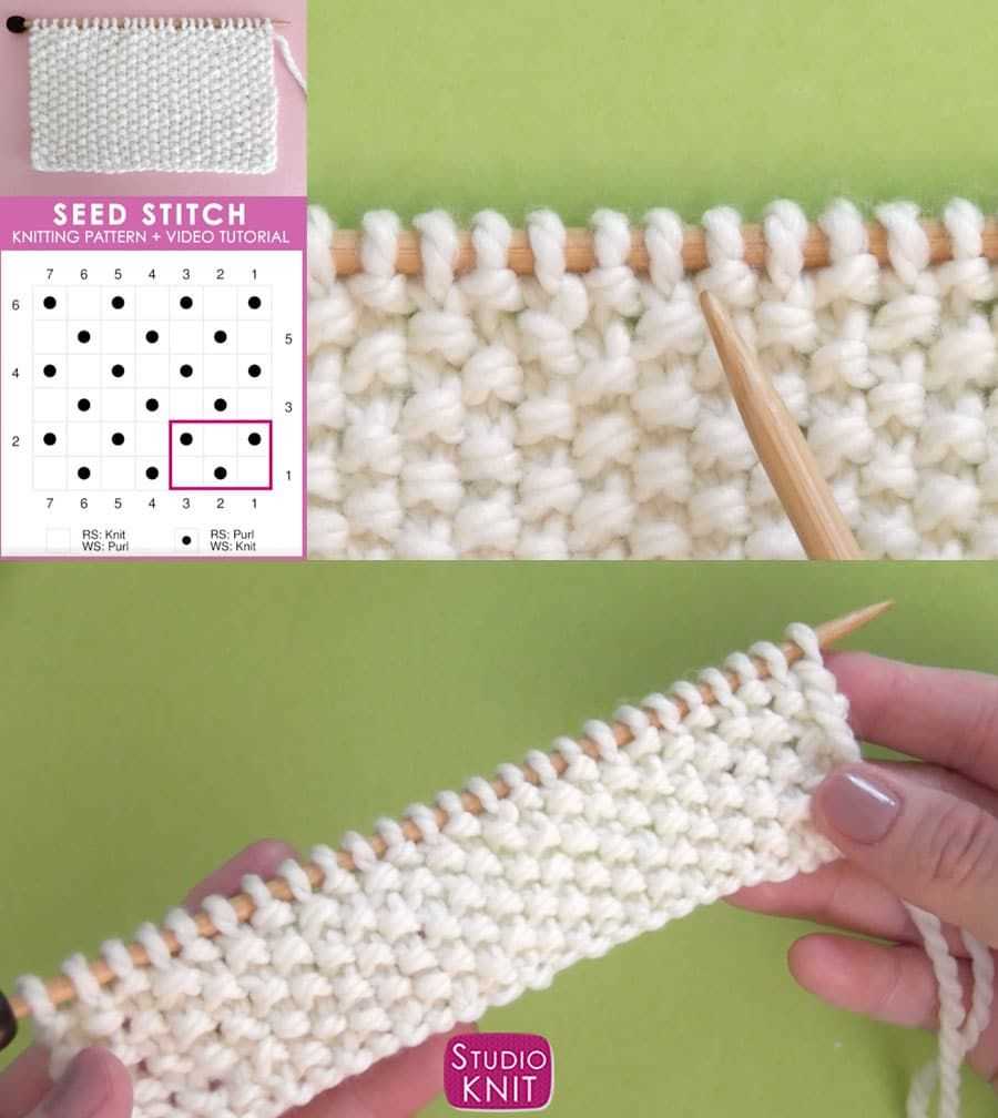 Beginner knit pattern
