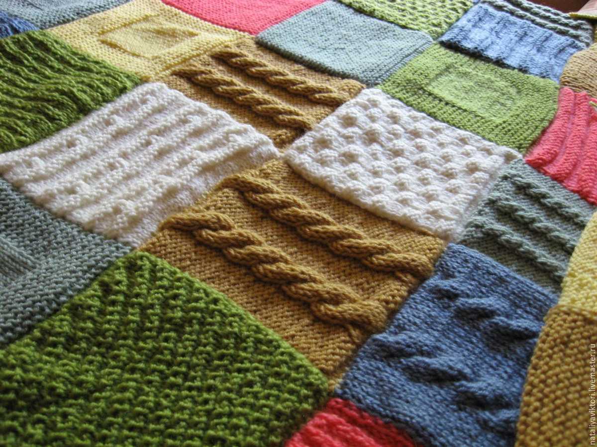 Beginner knitted blanket patterns patchwork