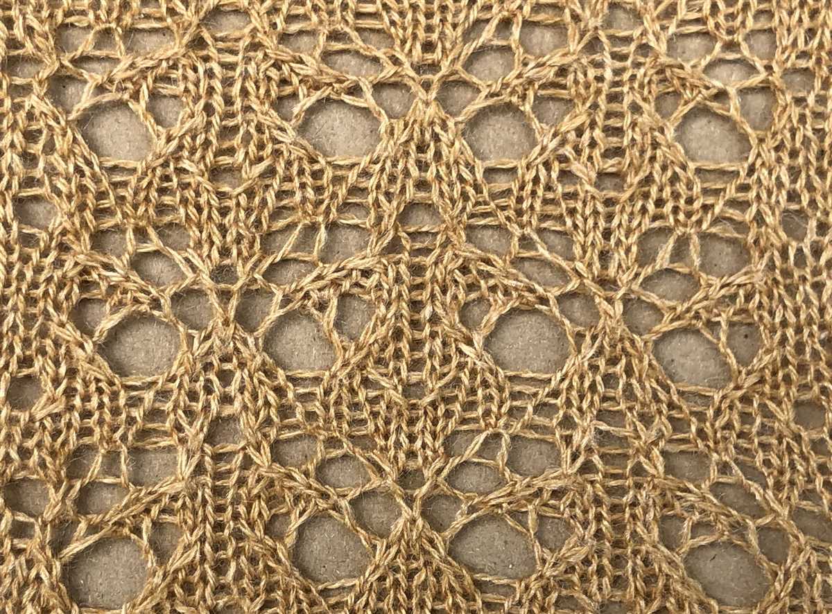 Creating a knitting pattern