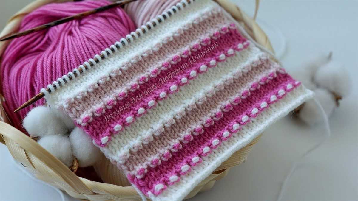 Color affection knitting pattern