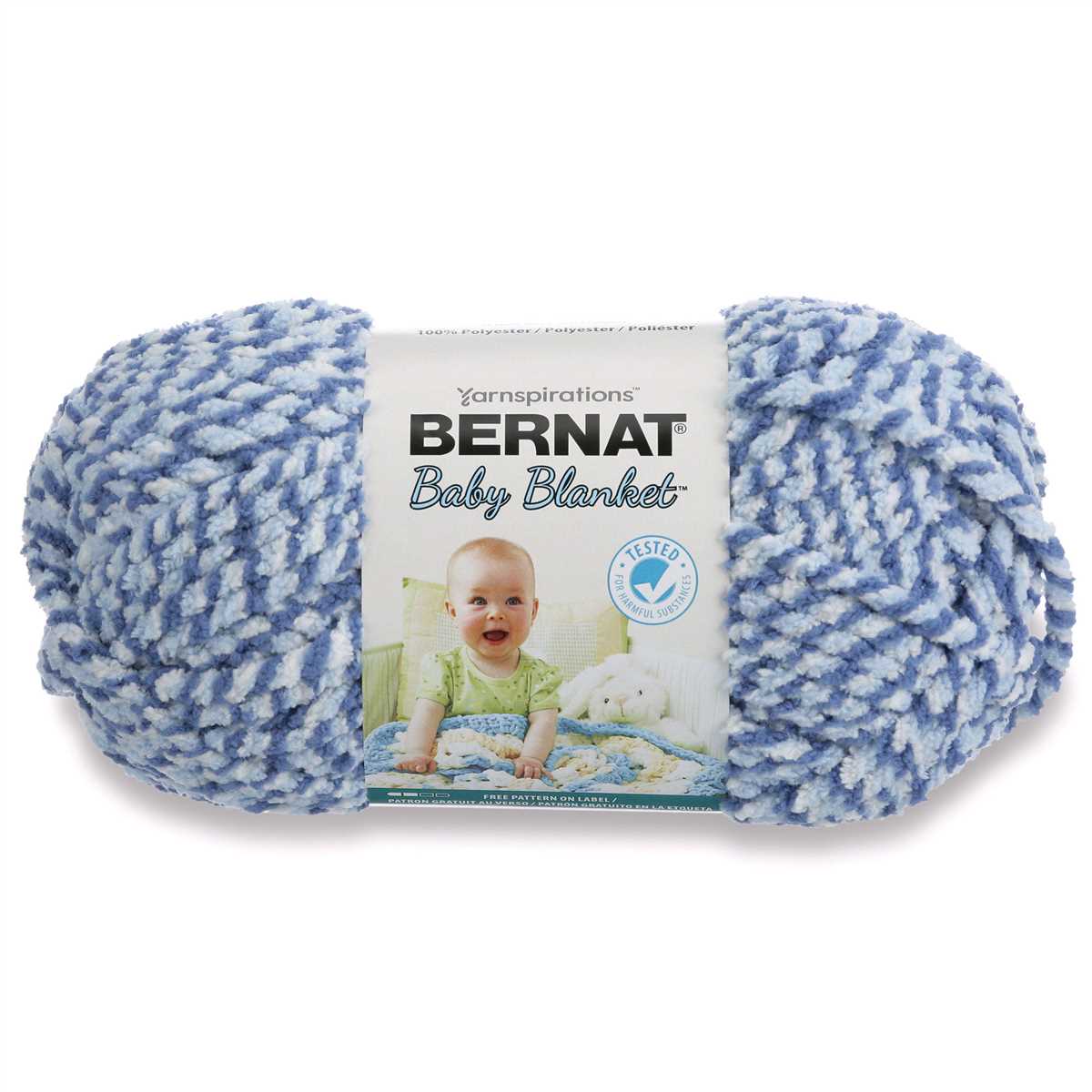 Bernat baby blanket yarn knit patterns free
