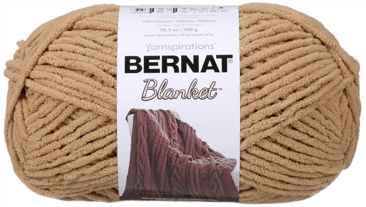 Bernat big blanket yarn knit patterns free