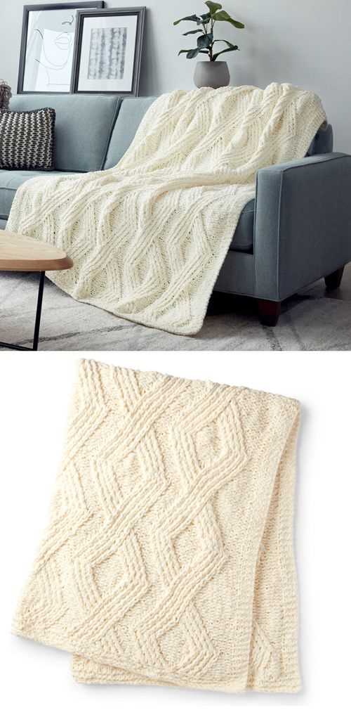 Bernat blanket twist yarn knit patterns