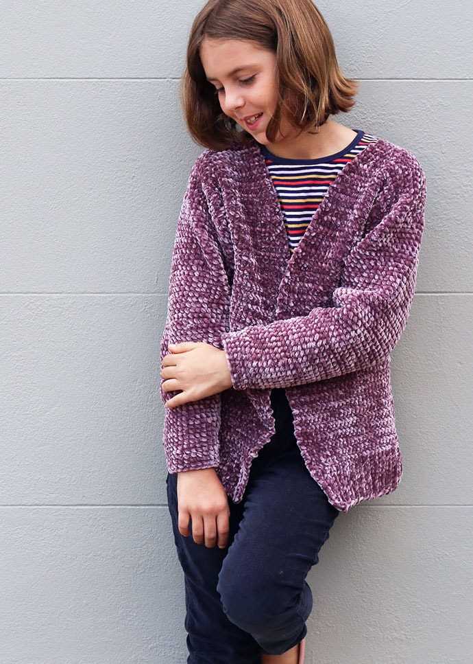Bernat velvet knit hat pattern