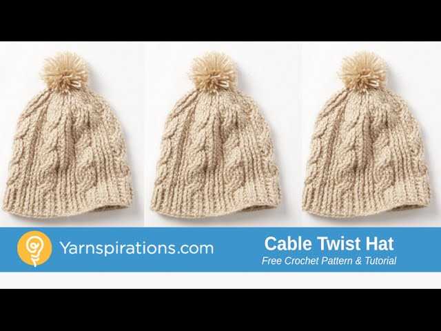Bernat velvet knit hat pattern