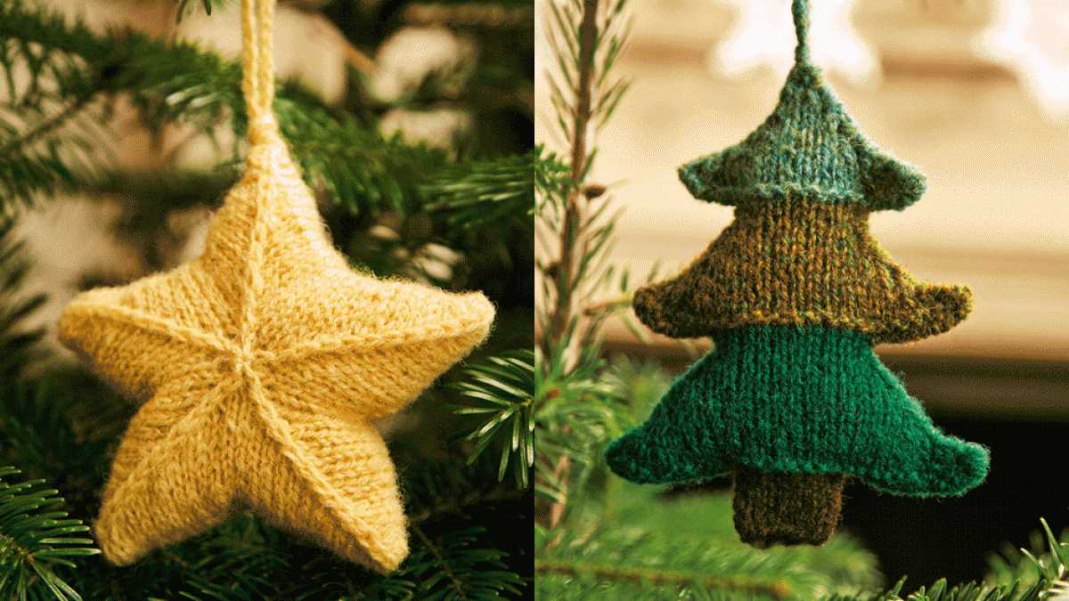 Knitted christmas ornaments patterns free