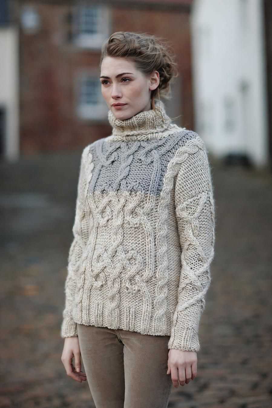 Pinterest knitting patterns for women's sweaters