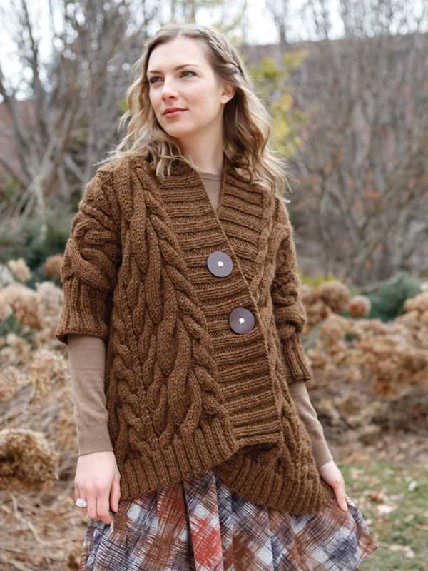 Big comfy sweater knitting pattern