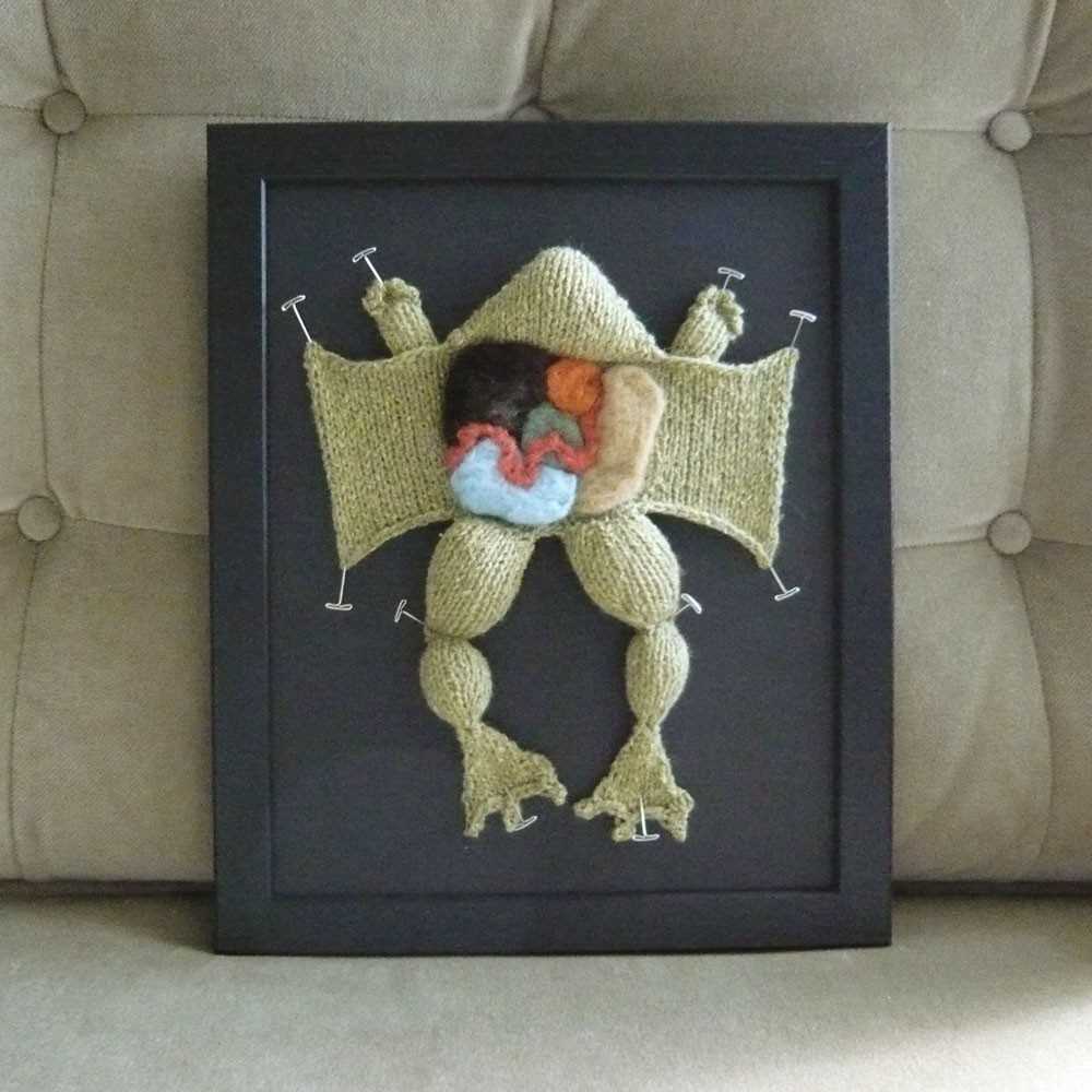Biology knitting patterns