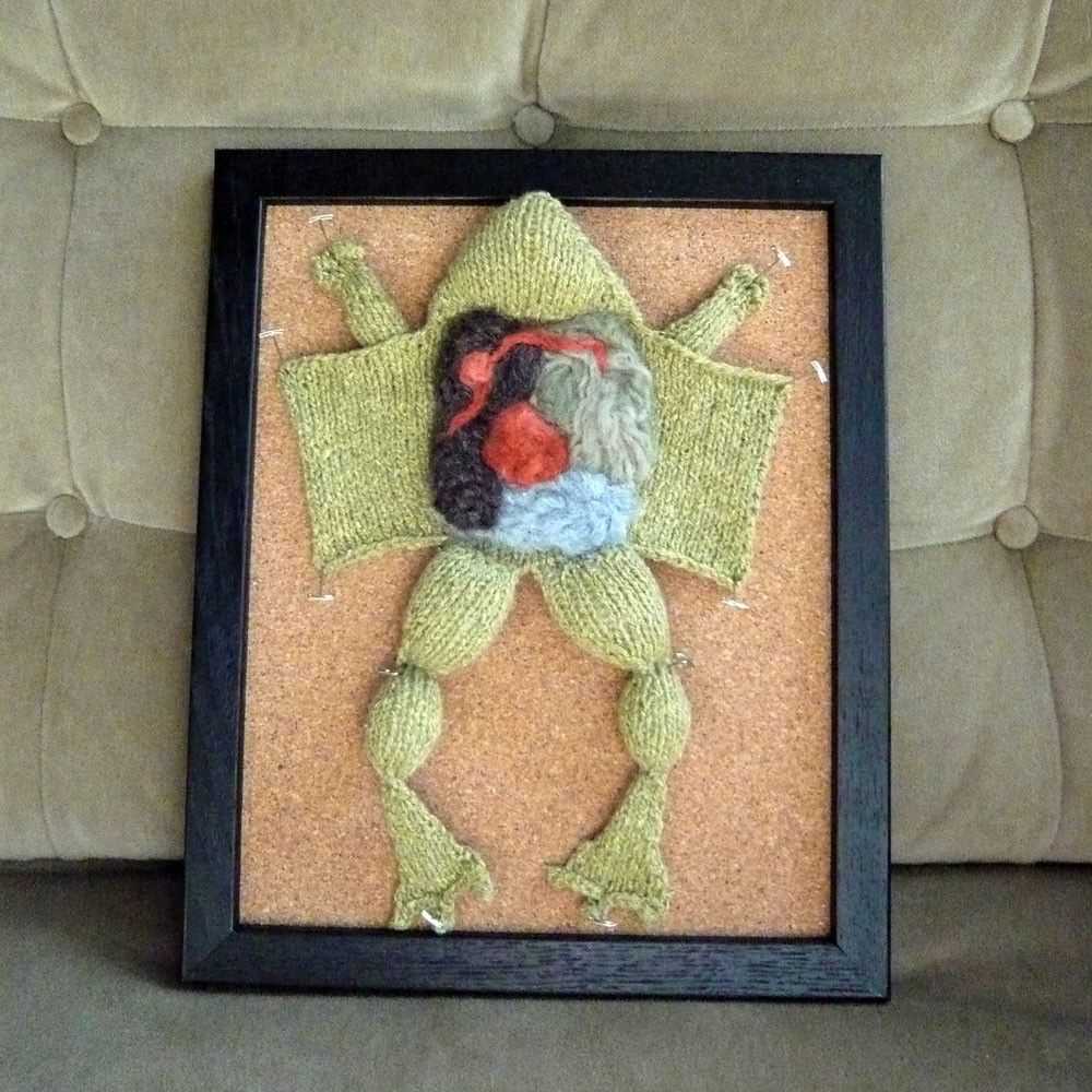 Biology knitting patterns
