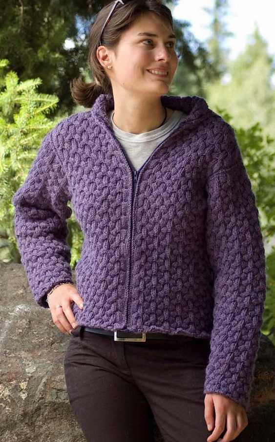 Knitting patterns for ladies jackets