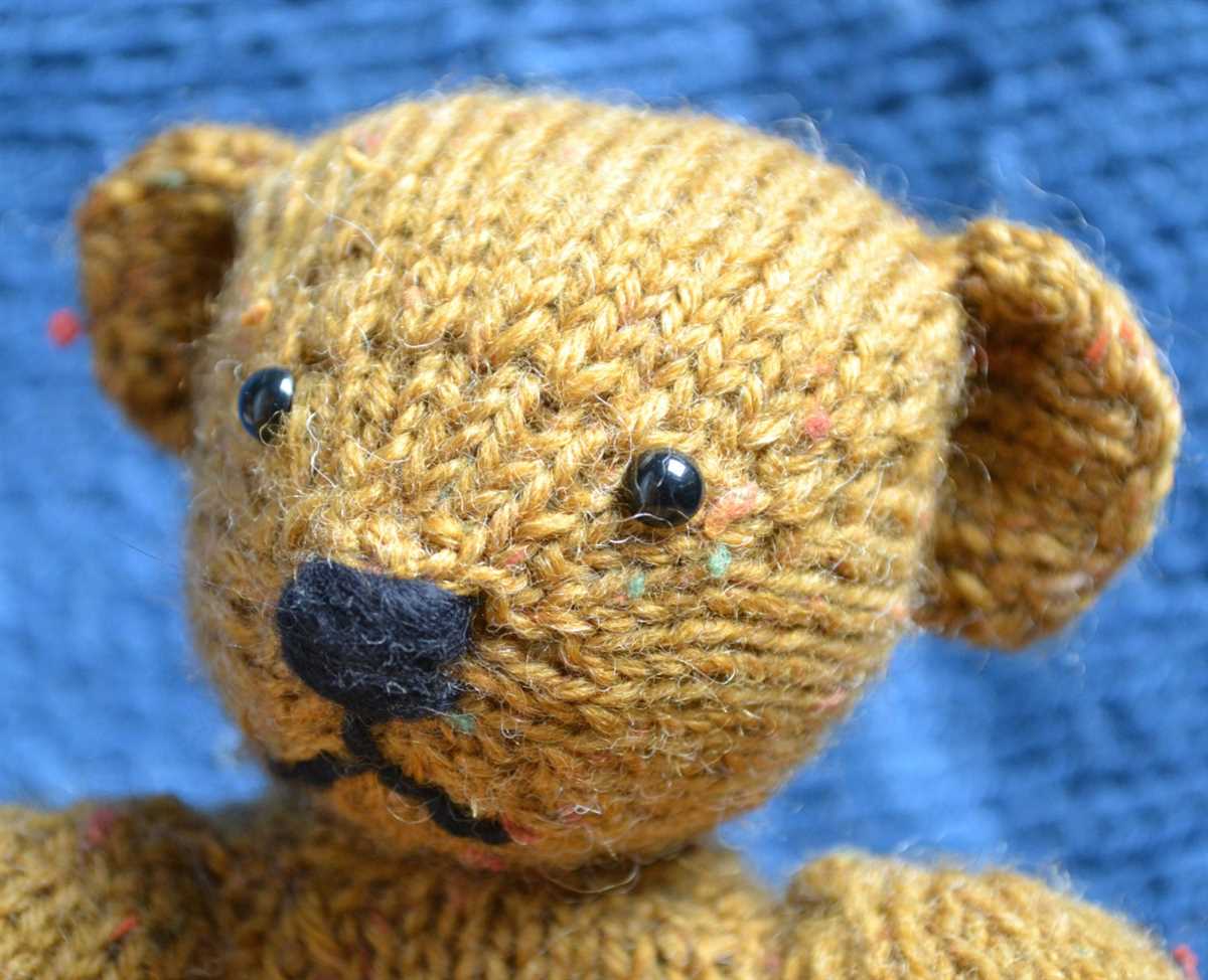 Hand knitted teddy bear patterns