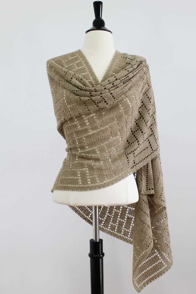 Rectangular shawl knitting pattern free