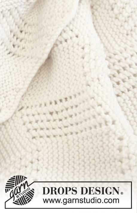 Knit Your Own Heavenly Cloud Blanket with This Gorgeous Pattern Cloud blanket knitting pattern