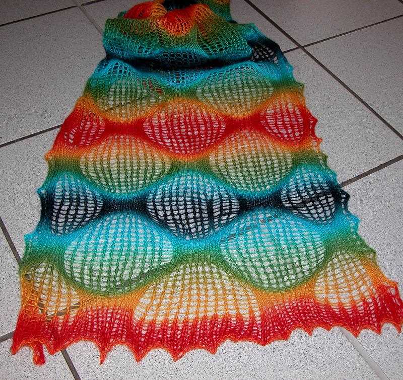 Bubble sleeve knitting pattern