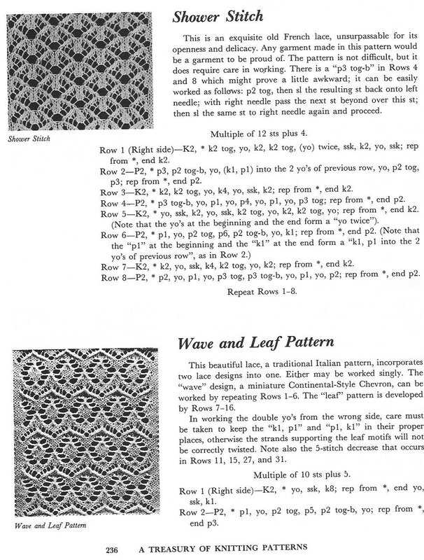 A second treasury of knitting patterns pdf