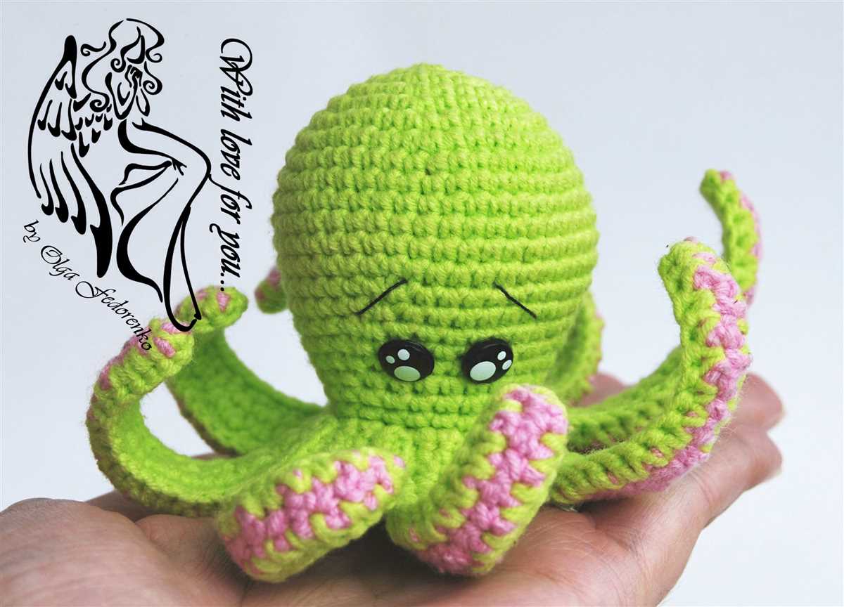 Robyn octopus knitting pattern