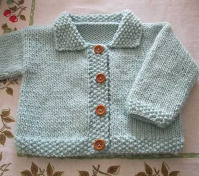 Easy knitting baby sweater patterns for beginners