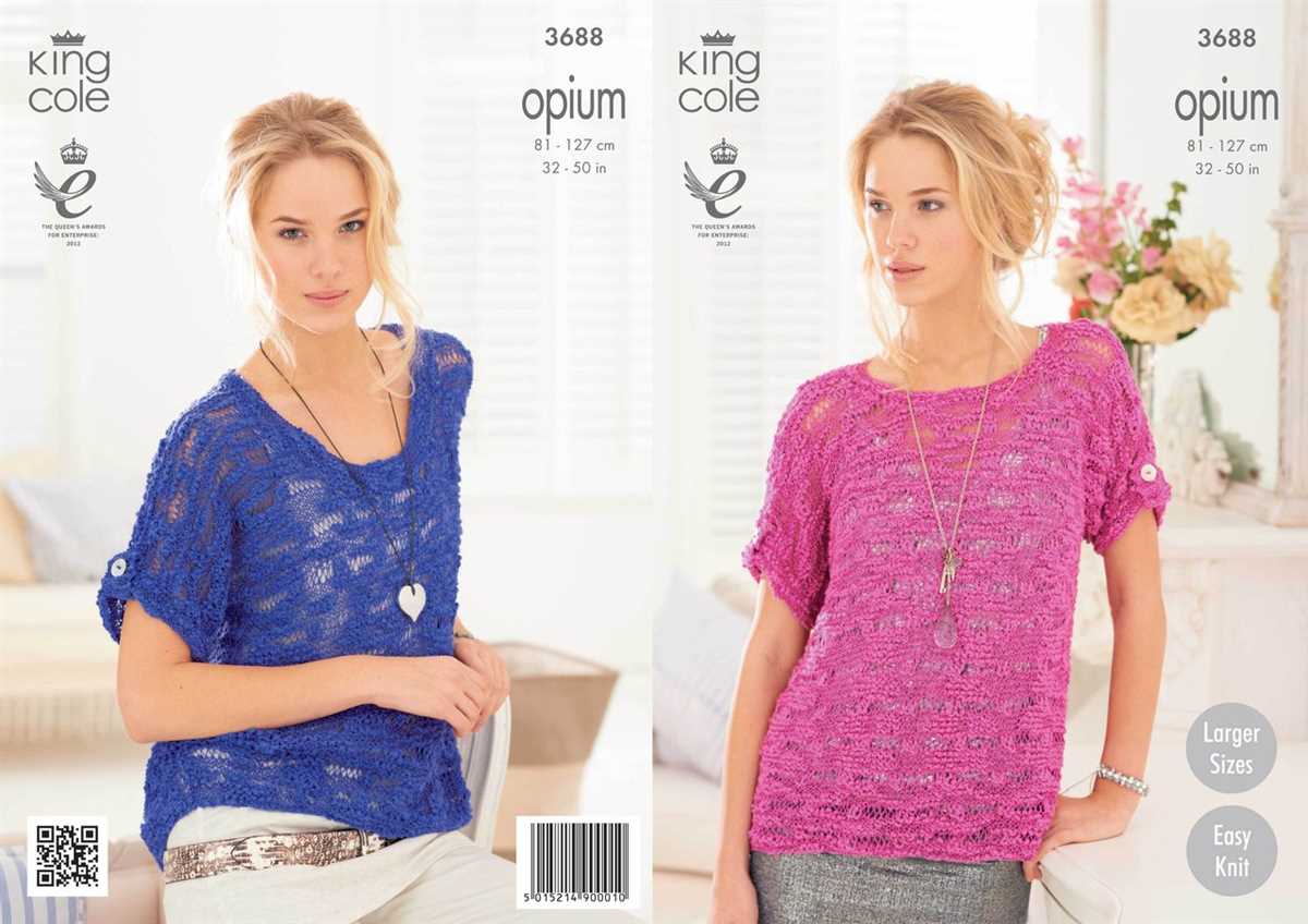 Boat neck top knitting pattern