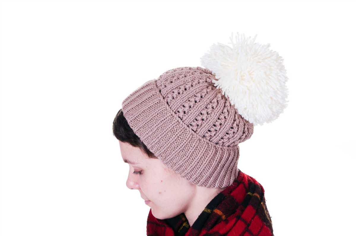 Bobble hat knitting pattern