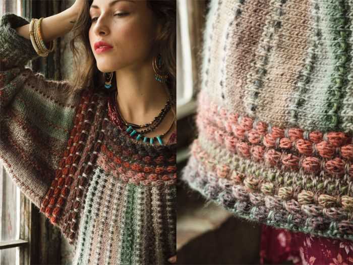 Boho knitting patterns