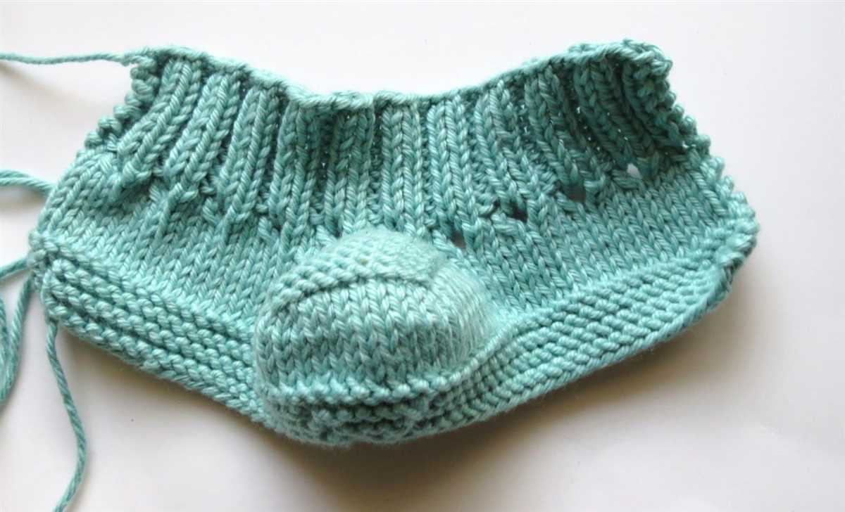 Bootie knitting pattern for beginners