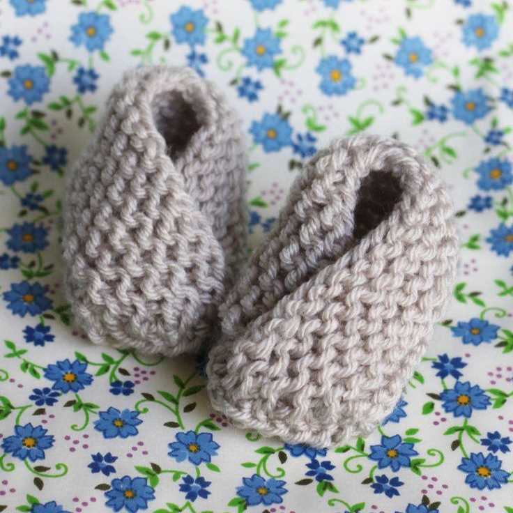 Bootie knitting pattern for beginners
