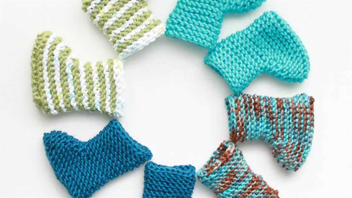 Bootie knitting pattern for beginners