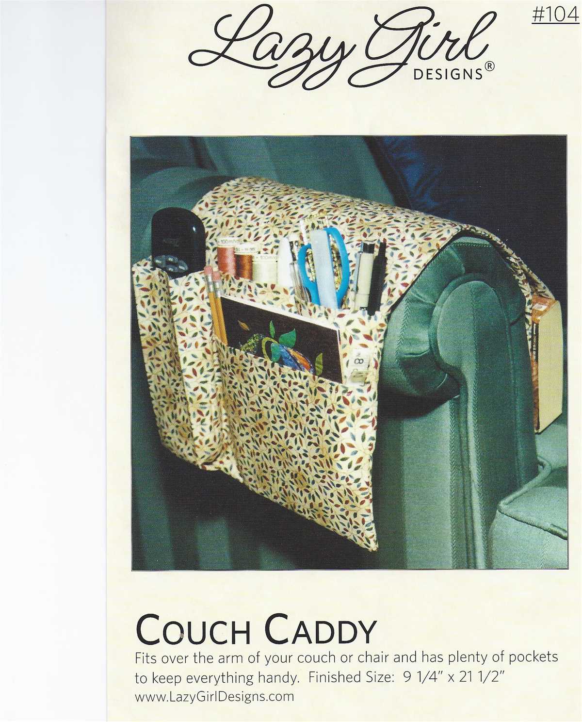 How to Easily Create a Stylish Armchair Caddy with a Knitting Pattern Armchair caddy knitting pattern