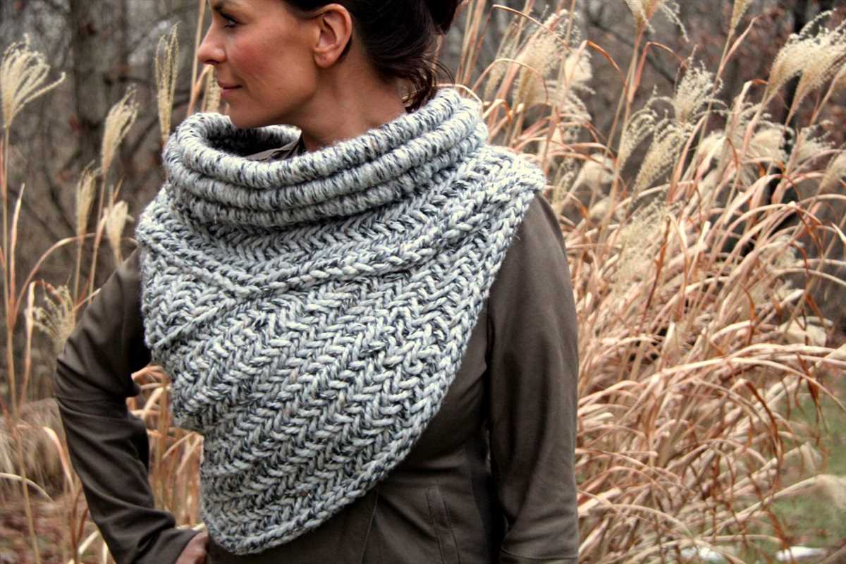 Katniss scarf knitting pattern
