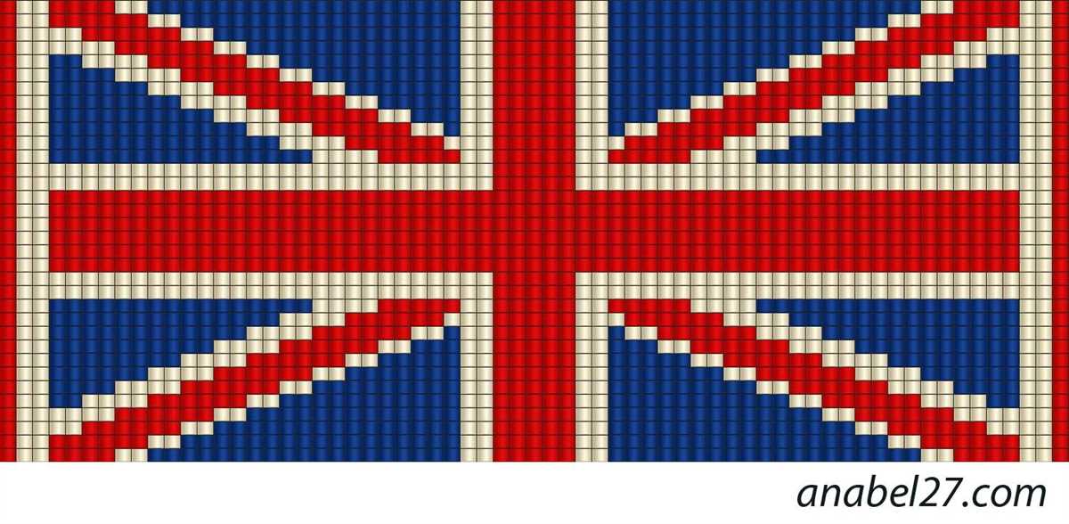 British flag knitting pattern