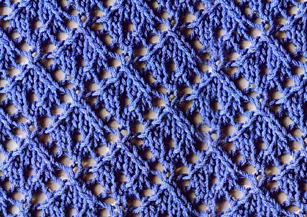 Brocade knitting pattern