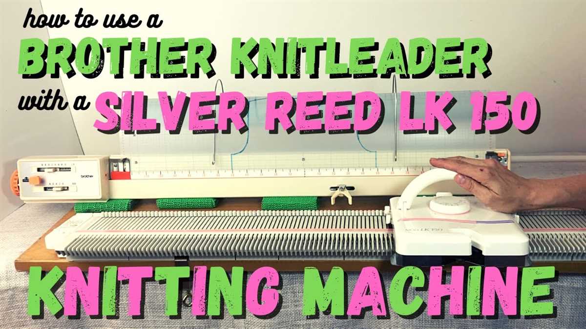 Brother kx350 knitting machine patterns