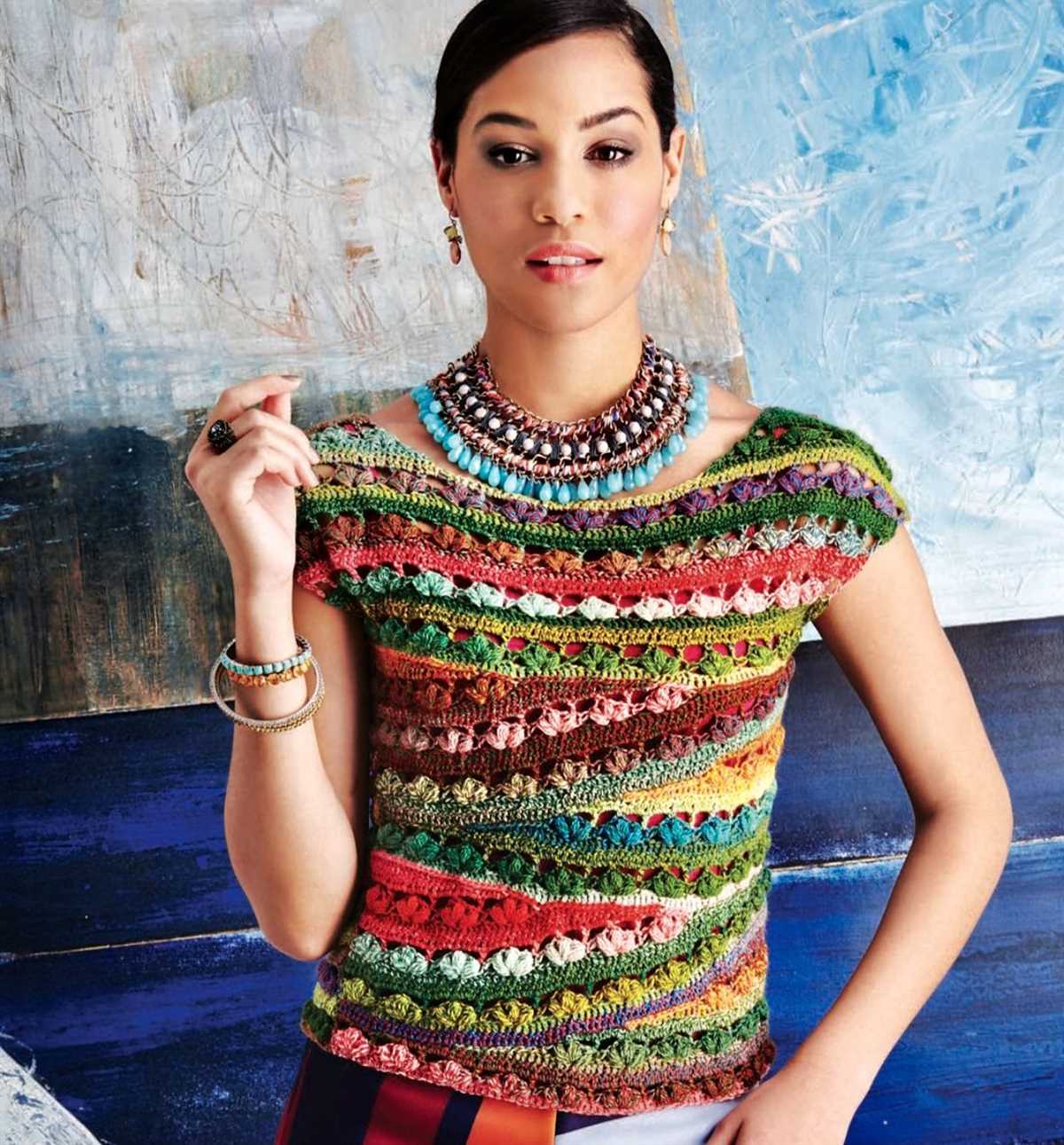 Knit blouse pattern