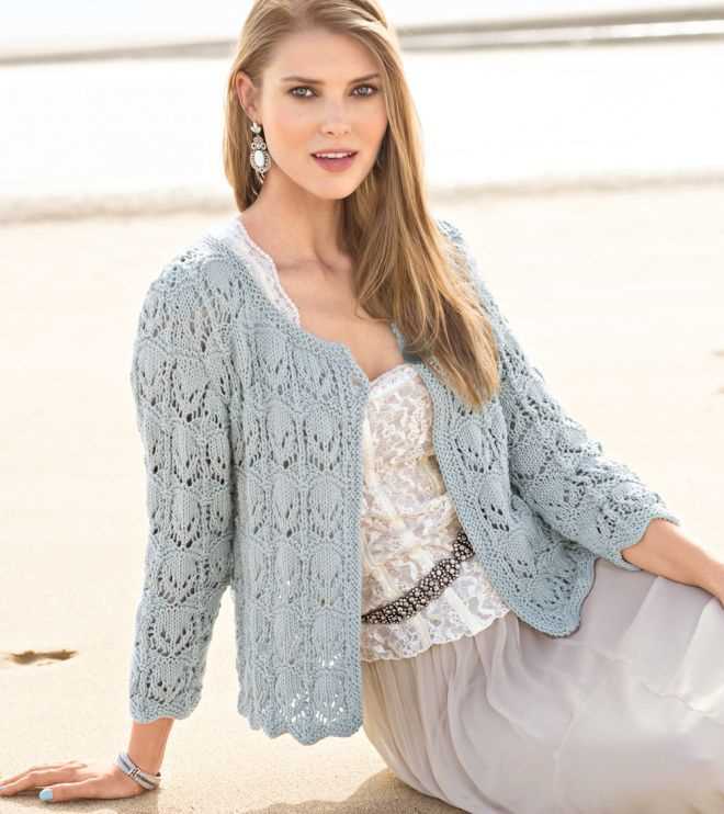 Knitted summer cardigan pattern free