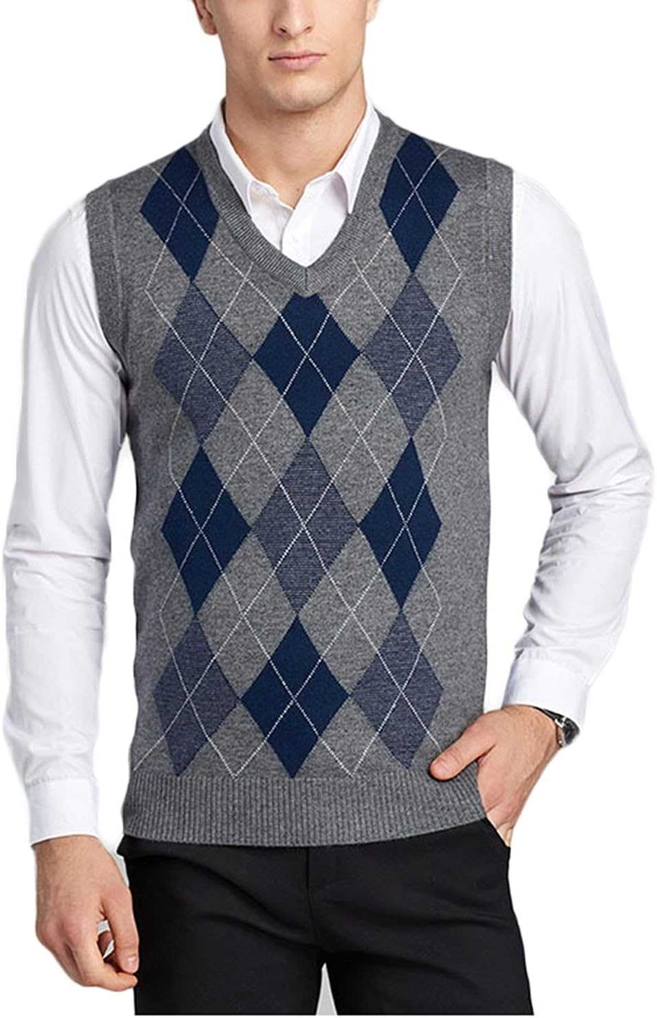 Mens knitted waistcoat pattern