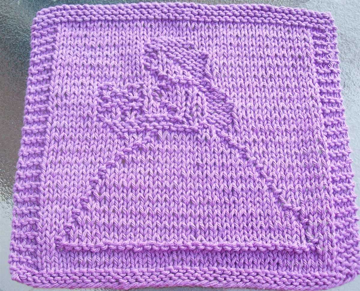 Dish cloth knitting patterns