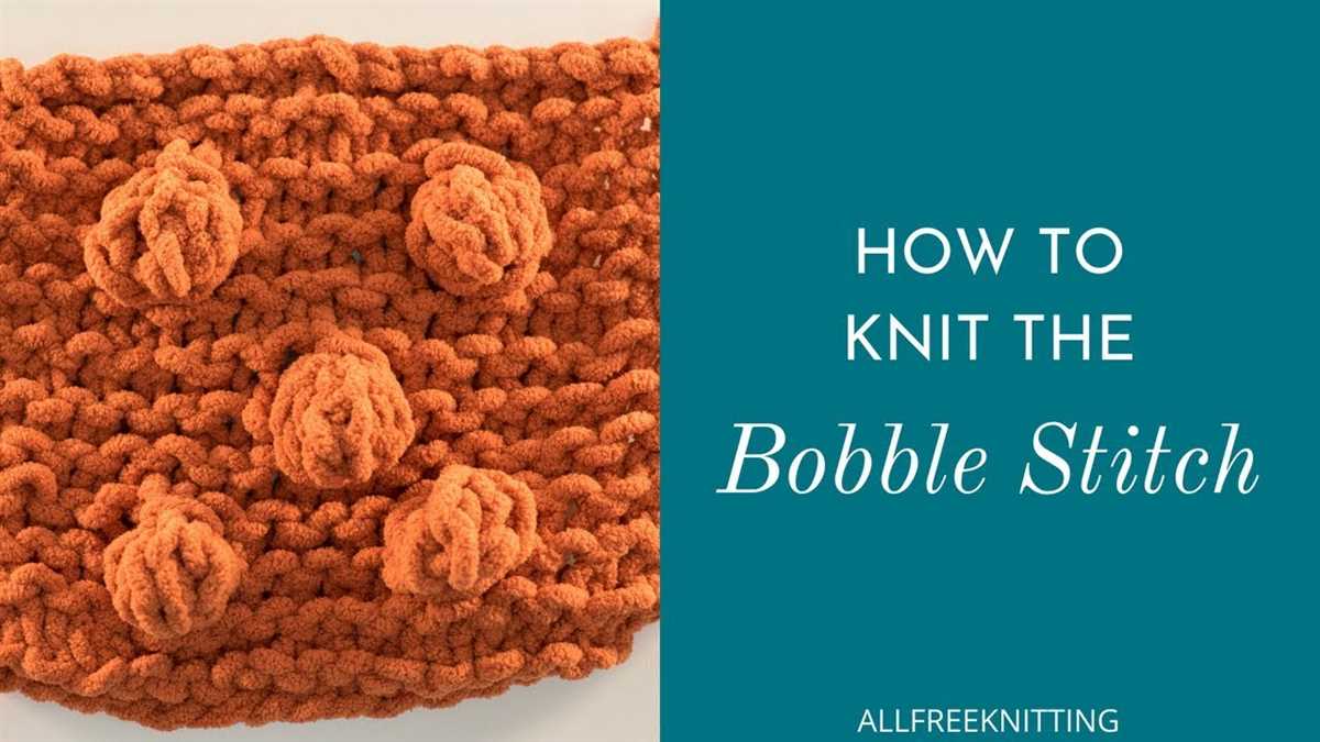 Bubble knit cardigan pattern