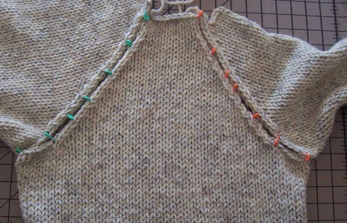 Bubble sleeve knitting pattern