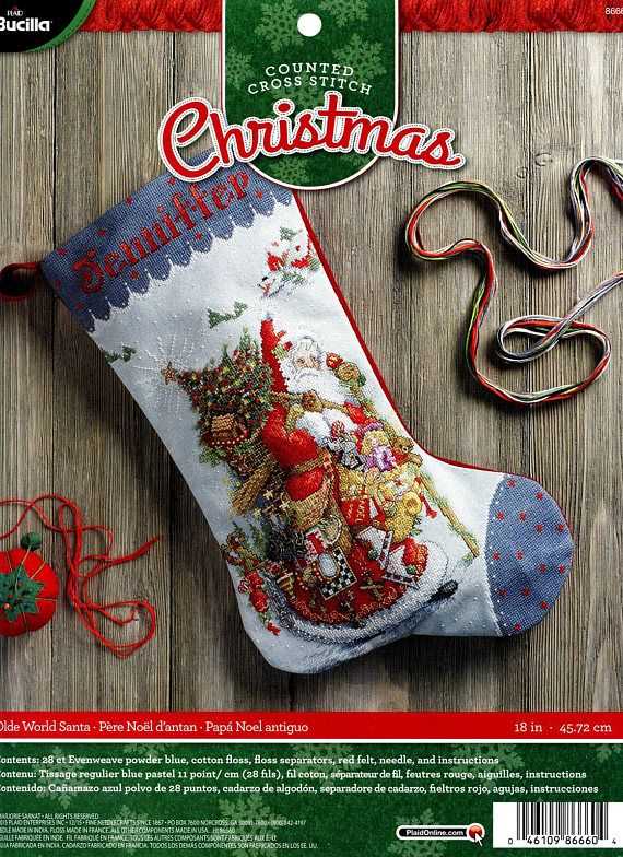Bucilla knitted christmas stocking patterns