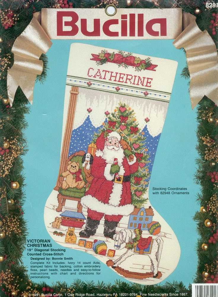 Bucilla knitted christmas stocking patterns