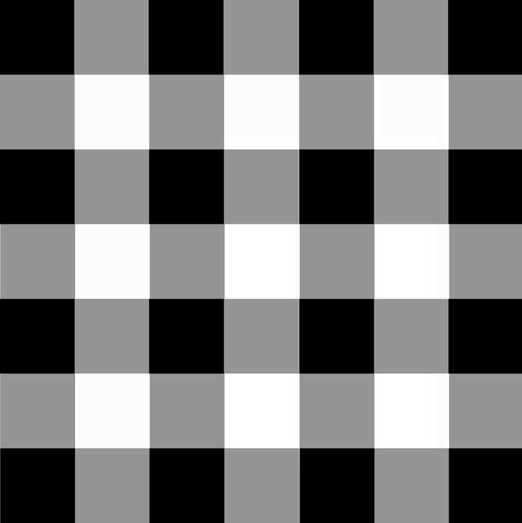 Buffalo check knitting pattern