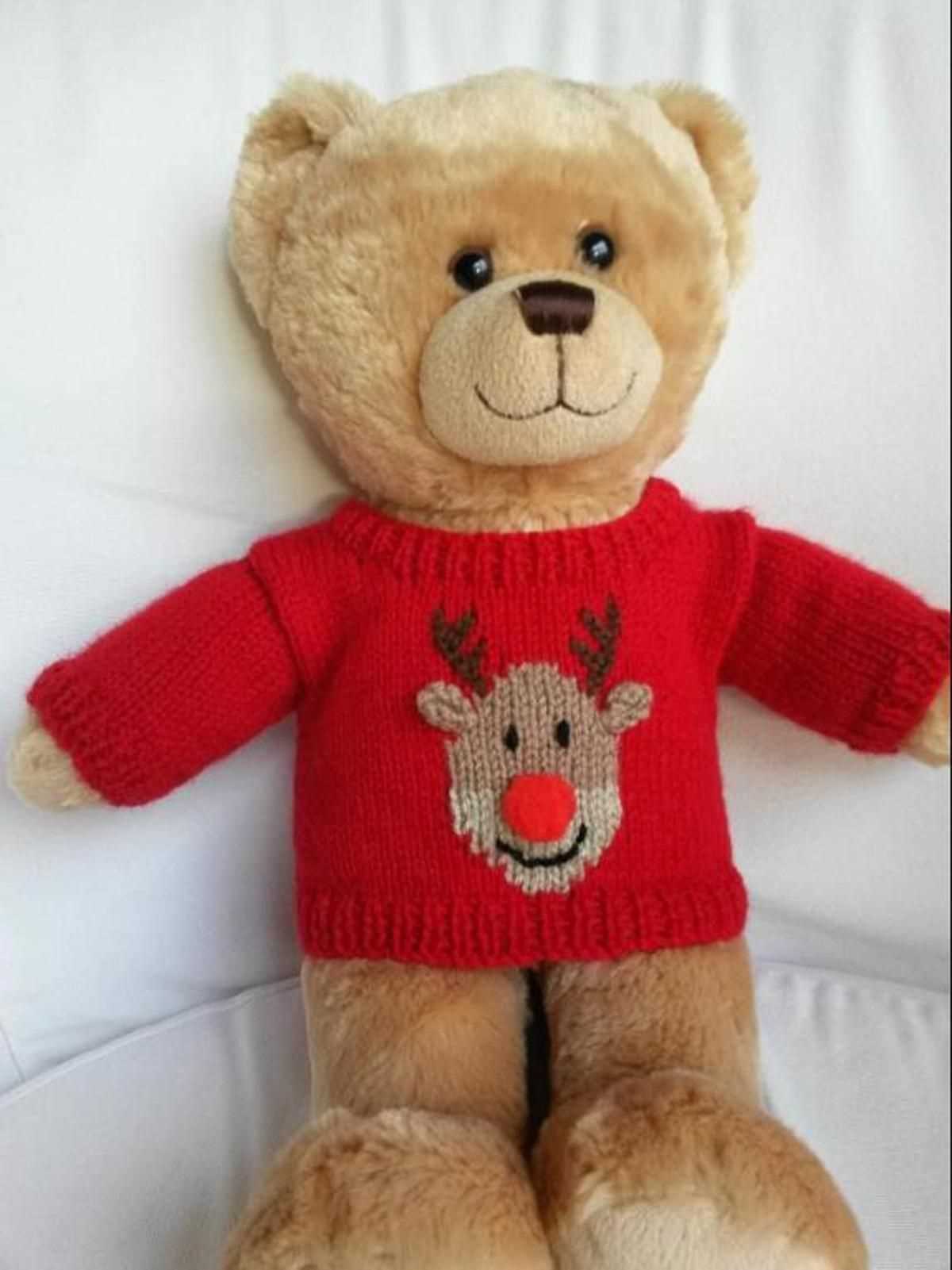 Build a bear jumper knitting pattern