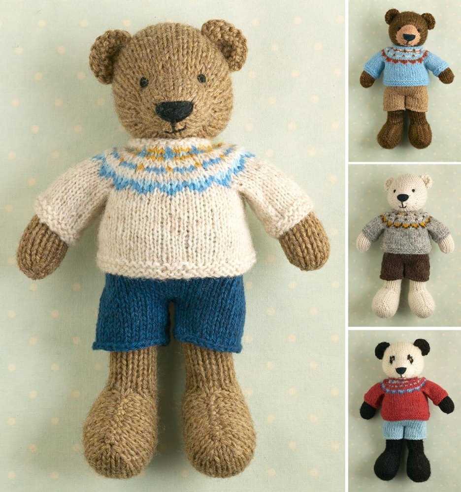 Build a bear sweater knitting pattern